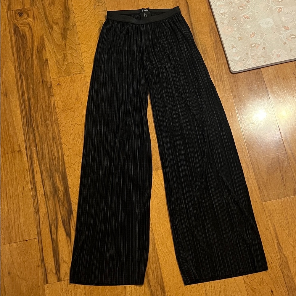 B Collection by Bobeau pull on wide leg pants